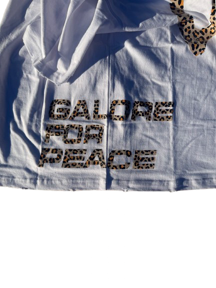 GALORE FOR PEACE "CHEETAH" TEE